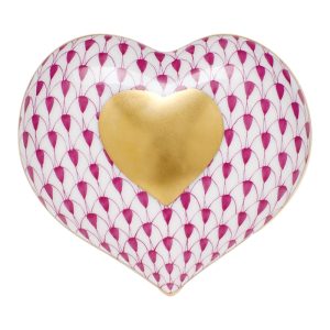 Herend Porcelain Heart of Gold