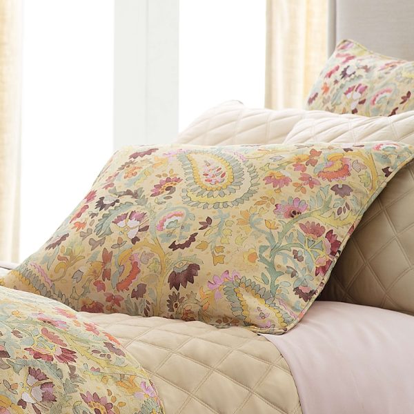Annie Selke Ines Linen Euro Sham
