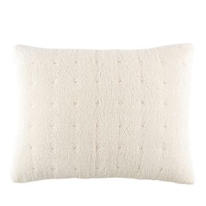 Annie Selke Marshmallow Fleece Sham, Dutch Euro