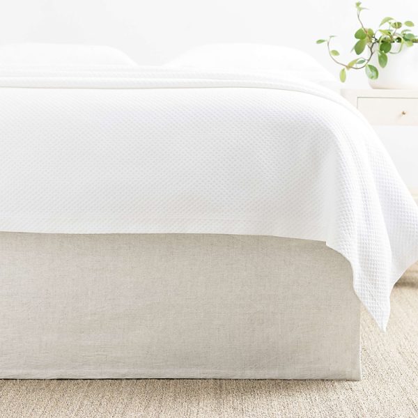 Annie Selke Wilton Bed Skirt, Full/Queen