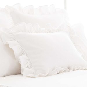 Annie Selke Wilton Ruffle Sham, Standard