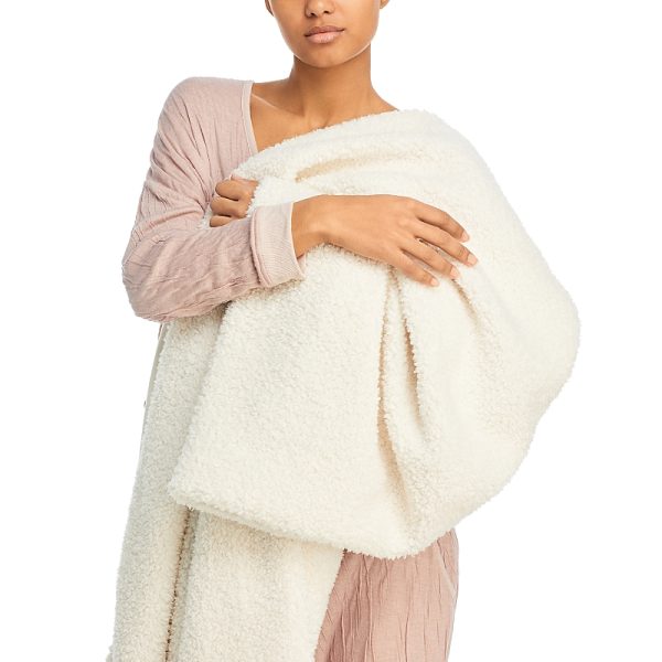 Hudson Park Collection Teddy Throw - Exclusive