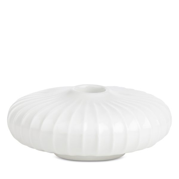 Rosendahl Kahler Hammershoi Candle Holder Small Round, White