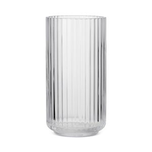 Rosendahl Lyngby Vase, Clear Mouth Blown Glass