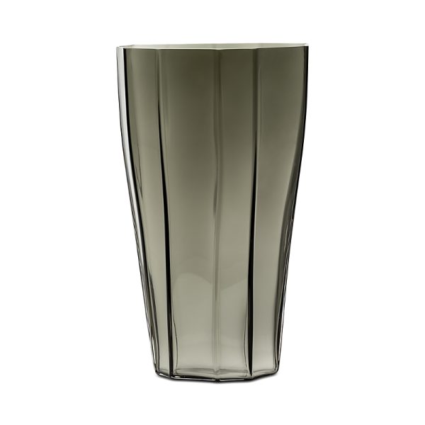 Orrefors Reed Vase, Moss Green, Large