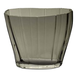 Orrefors Reed Vase, Moss Green, Low