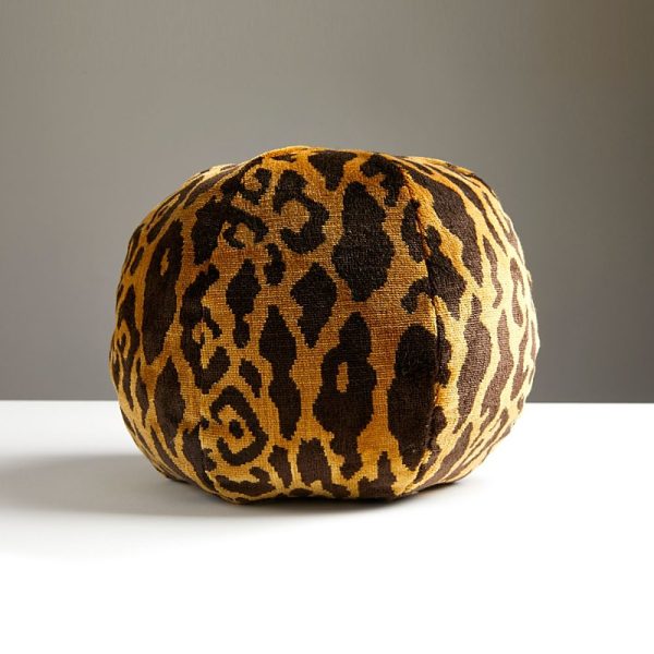 Scalamandre Leopardo Sphere Decorative Pillow, 12