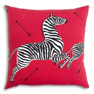 Scalamandre Zebra's Decorative Pillow, 22 x 22