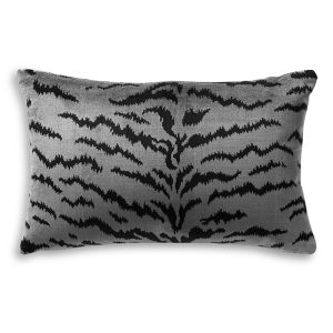 Scalamandre Tigre Lumbar Decorative Pillow, 22 x 14