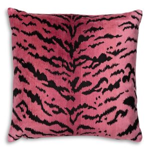 Scalamandre Tigre Decorative Pillow, 22 x 22
