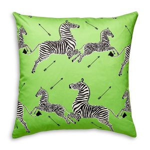 Scalamandre Zebra's Petite Decorative Pillow, 22 x 22