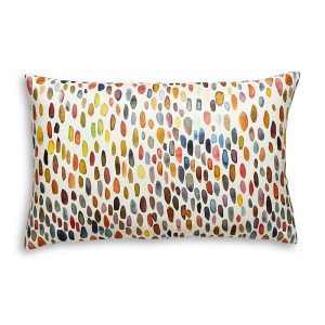 Scalamandre Jamboree Lumbar Decorative Pillow, 22 x 14