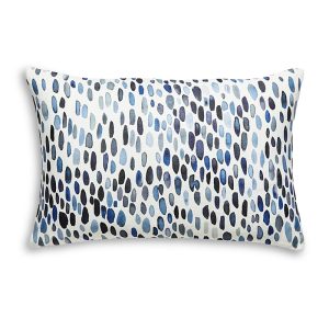Scalamandre Jamboree Lumbar Decorative Pillow, 22 x 14