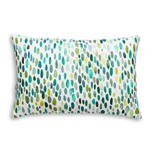 Scalamandre Jamboree Lumbar Decorative Pillow, 22 x 14