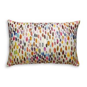 Scalamandre Jamboree Lumbar Decorative Pillow, 22 x 14