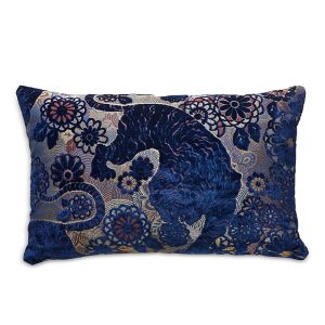 Scalamandre Siberian Tiger Decorative Lumbar Pillow, 22 x 14