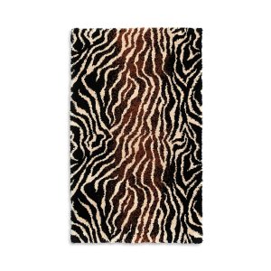 Abyss Zebra Print Bath Rug - Exclusive
