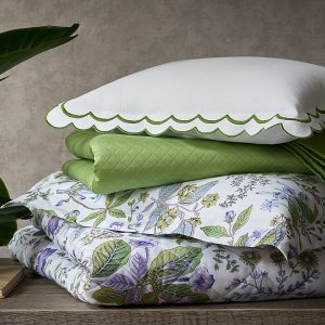 Matouk Pomegranate Linen Euro Sham