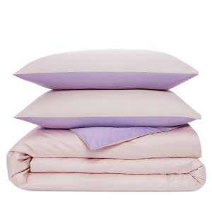 Aqua Reversible Duvet Cover Set, King - Exclusive