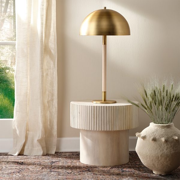 Jamie Young Notch Round Side Table