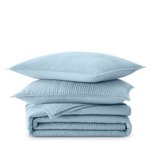 Sky Pickstitch Coverlet Set, Twin - Exclusive