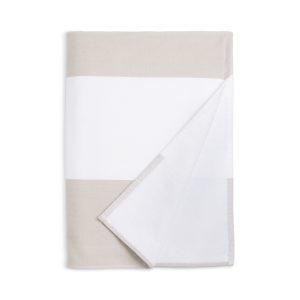 Kassatex Block Stripe Fouta Beach Towel