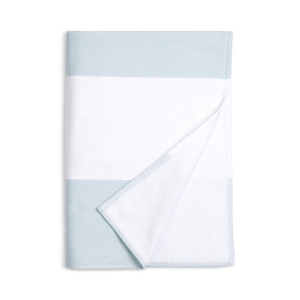 Kassatex Block Stripe Fouta Beach Towel