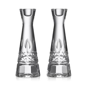 Waterford Lismore Round 8 Candlestick, Set of 2