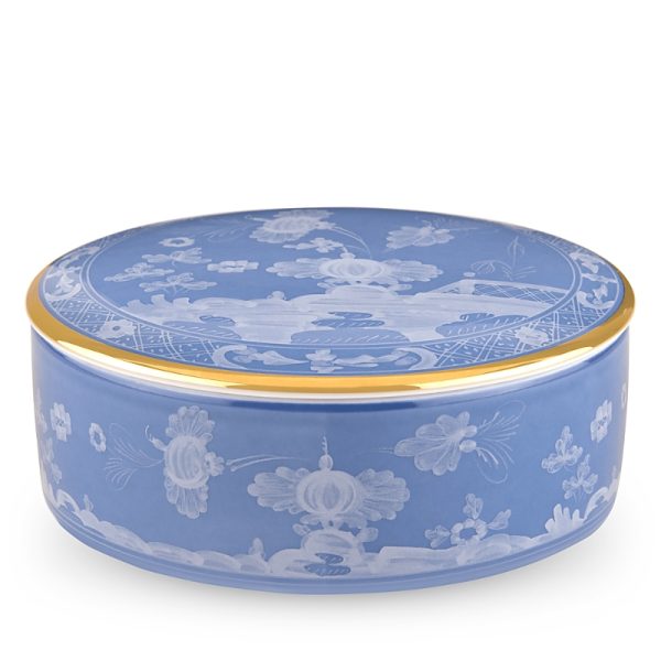 Ginori 1735 Oriente Italiano Round Box with Cover