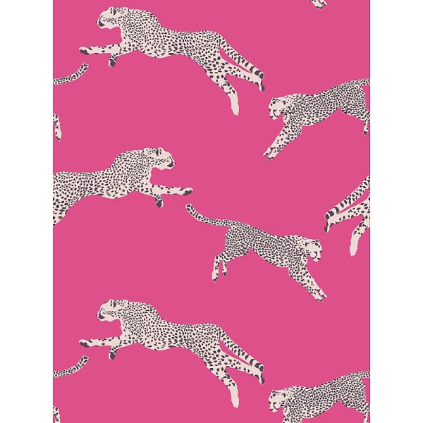 Scalamandre Leaping Cheetah Wallcovering