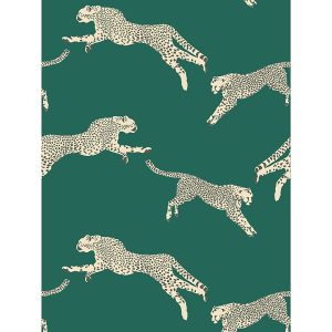 Scalamandre Leaping Cheetah Wallcovering