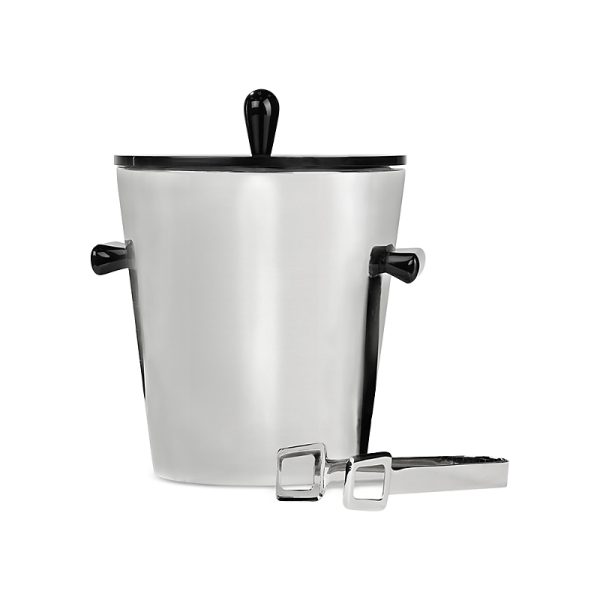 Nambe Circa Ice Bucket with Tongs