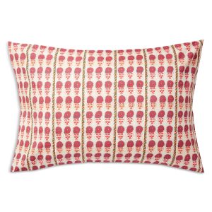 St. Frank Fuchsia Daisy Suzani King Pillowcase, Pair