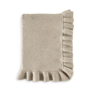 Sky Ruffle Edge Knit Throw, 50 x 70 - Exclusive