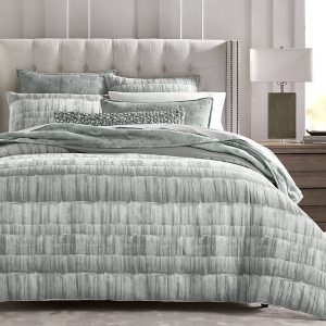 Hudson Park Collection Brushed Texture Stripe Duvet Cover, King - Exclusive