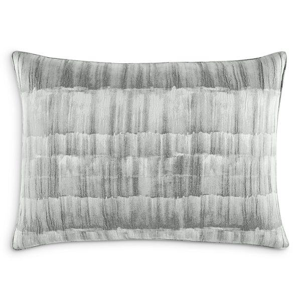 Hudson Park Collection Brushed Texture Stripe Standard Sham - Exclusive