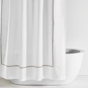 Hudson Park Collection Italian Percale Shower Curtain - Exclusive