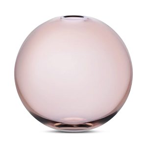 Nude Glass Medium Mars Vase, Apricot
