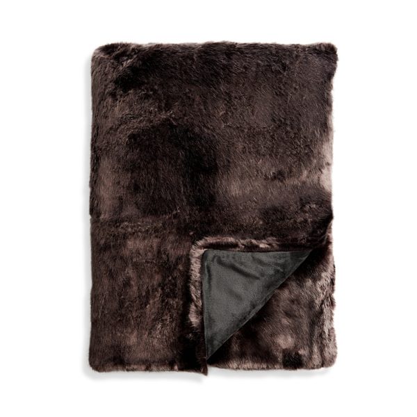 Hudson Park Collection Luxe Faux Fur Throw - Exclusive
