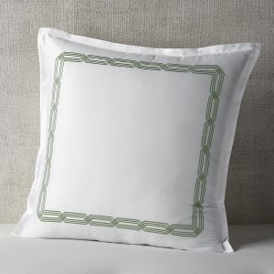 Hudson Park Collection Italian Tivoli Embroidered Euro Sham - Exclusive