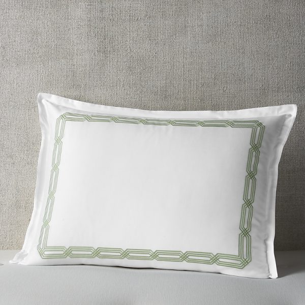 Hudson Park Collection Italian Tivoli Embroidered Standard Sham - Exclusive