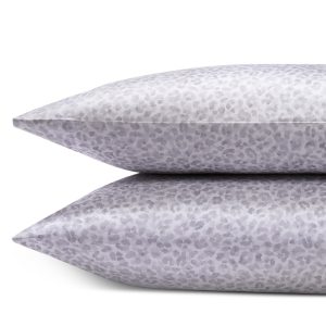 Sky Leopard Sateen Standard Pillowcases, Set of 2 - Exclusive