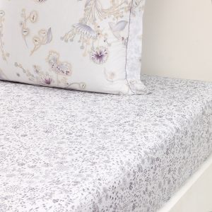 Yves Delorme Givre Fitted Sheet, King