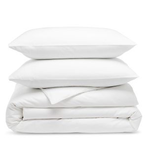 Aqua Knife Edge Egyptian Cotton Duvet Cover Set, King - Exclusive