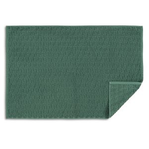 Matouk Athena Cotton Sculpted Greek Key Tub Mat