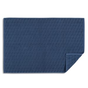 Matouk Athena Cotton Sculpted Greek Key Tub Mat