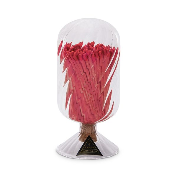 Skeem Design Helix Match Cloche, All-Red Matches