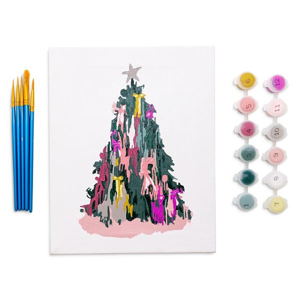 Paint Anywhere Can We Get More Tinsel Mini Paint By Numbers Kit
