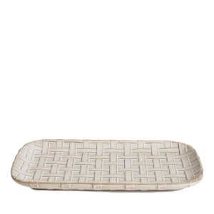 Kassatex Cane Bathroom Tray