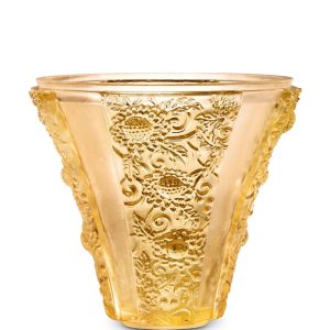Liuli Vase, In the Presence of Spring, Exquisite Goldenrod